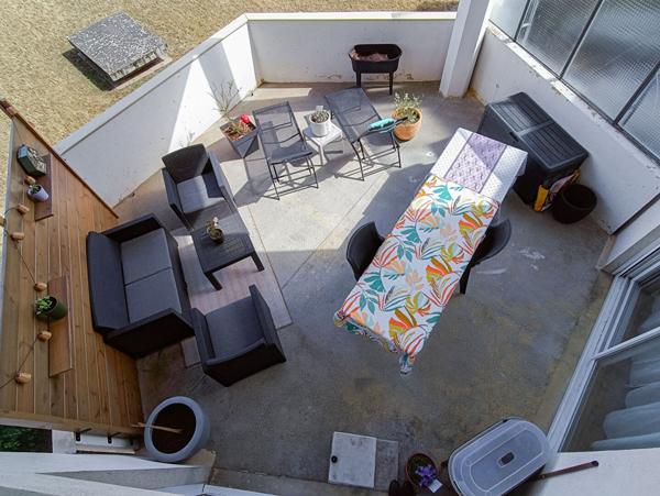 À VENDRE - APPARTEMENT T3 DUPLEX AVEC TERRASSE - ANGERS