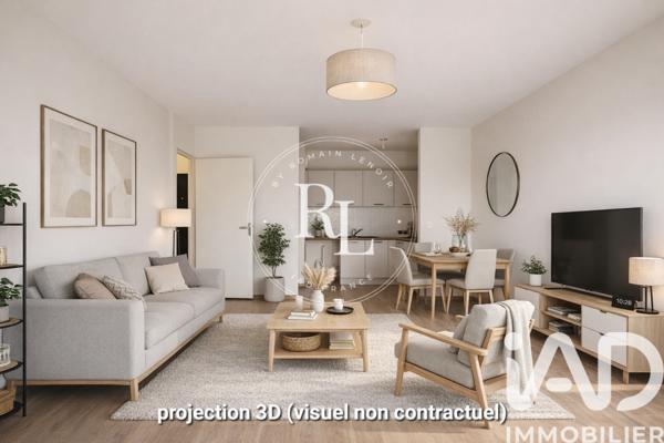 Appartement à vendre 2 pièces 45 m² Hérouville-Saint-Clair