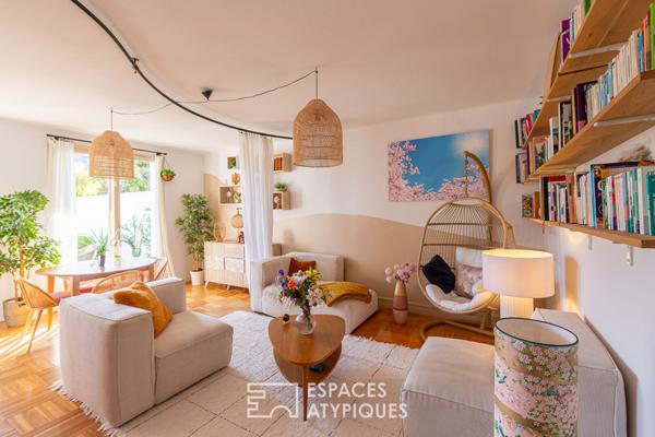 Dans le quartier de ST MICHEL avec terrasse et garage