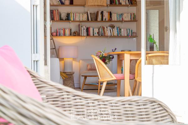 Dans le quartier de ST MICHEL avec terrasse et garage