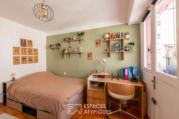 Dans le quartier de ST MICHEL avec terrasse et garage