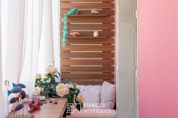 Dans le quartier de ST MICHEL avec terrasse et garage