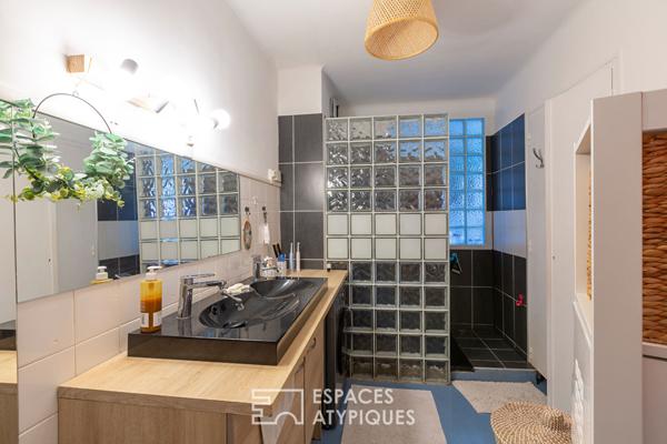 Dans le quartier de ST MICHEL avec terrasse et garage