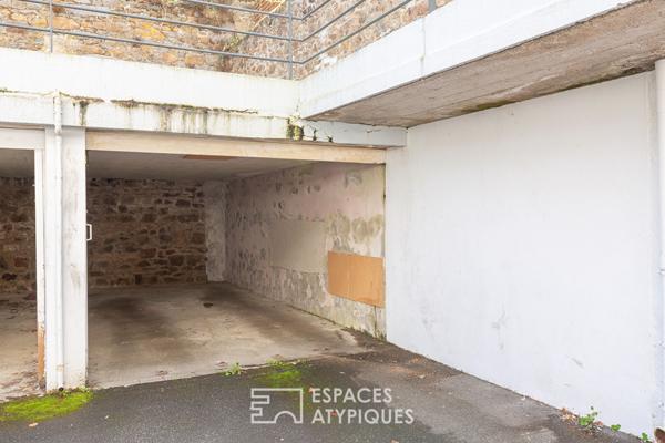 Dans le quartier de ST MICHEL avec terrasse et garage