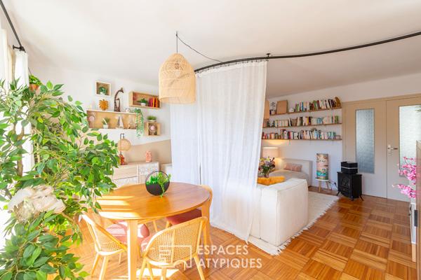 Dans le quartier de ST MICHEL avec terrasse et garage