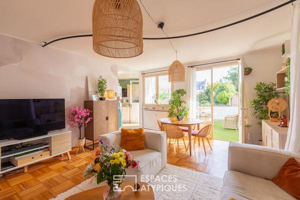 Dans le quartier de ST MICHEL avec terrasse et garage