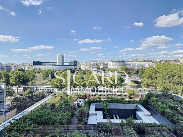 Vue Seine, standing et confort au cœur de Beaugrenelle.