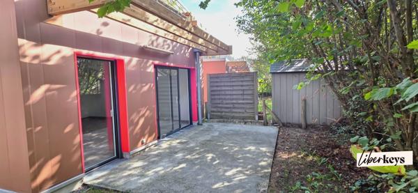 Appartement T2 centre ville Sautron avec jardin