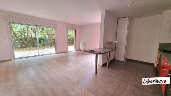 Appartement T2 centre ville Sautron avec jardin