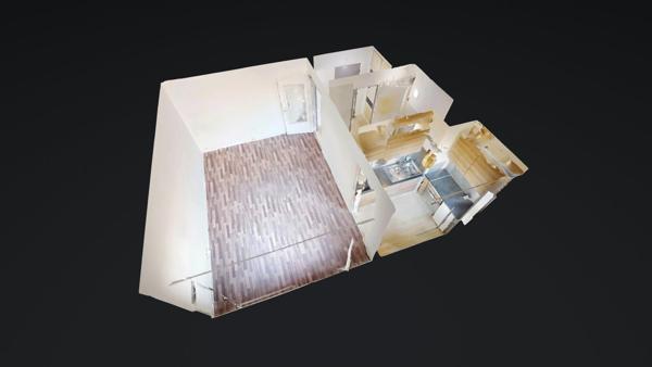 JEAN MACÉ T1 30m² en très bon état, étage élevé