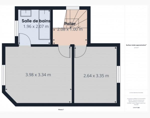 Maison Vaires Sur Marne 3 pièce(s) 58 m2