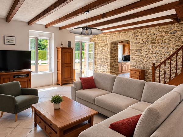 Maison en pierres à Pleurtuit avec 4 chambres