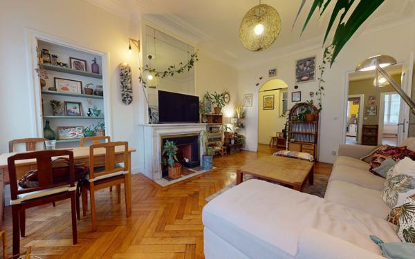 Appartement à vendre    3 pièces • 96 m2 Lyon 7