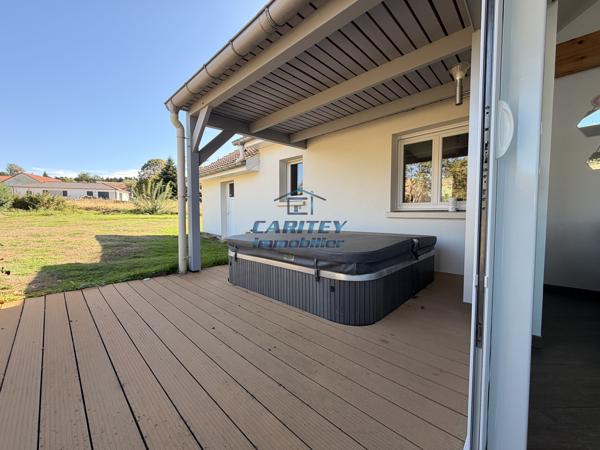 Maison individuelle de 2007 – 126 m² – Plain-pied – Terrain 1 006 m² – Le Val-d’Ajol