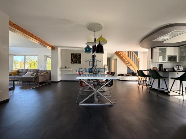Maison individuelle de 2007 – 126 m² – Plain-pied – Terrain 1 006 m² – Le Val-d’Ajol
