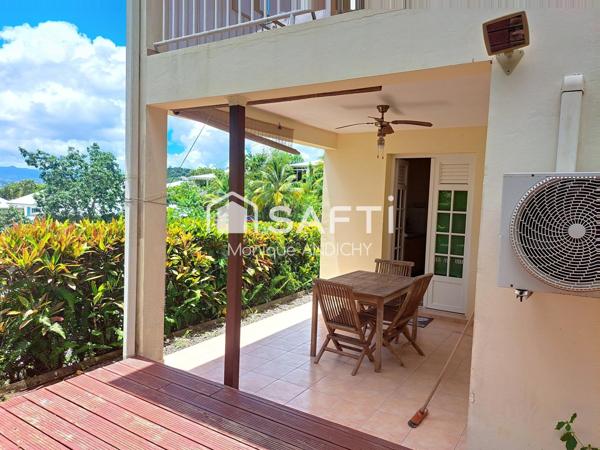 Maison  type F4  sur trois- îlets avec une vue mer magnifique.