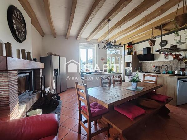 Maison 173m² avec 2.9 hect+Dépendance avec piscine