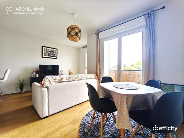 Appartement 2 pièces - 39 m² Exclusivité efficity