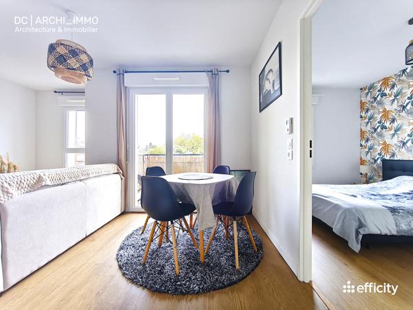 Appartement 2 pièces - 39 m² Exclusivité efficity