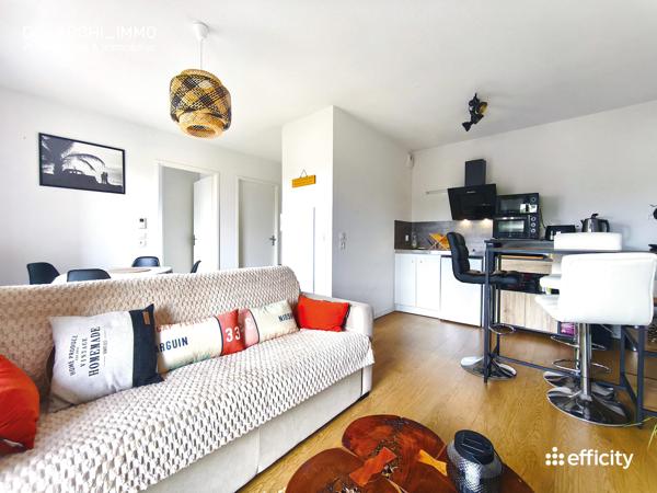 Appartement 2 pièces - 39 m² Exclusivité efficity