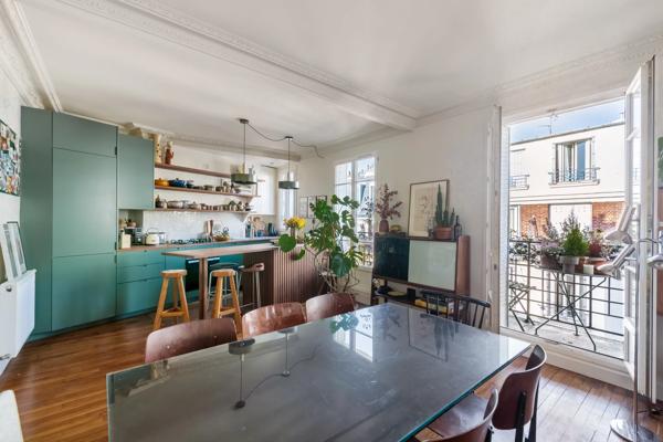 Appartement Paris 18 e - LAMARCK-CAULAINCOURT / RUE FRANCOEUR
