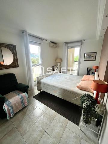 Spacieux T3 avec grande terrasse, balcon et double garage