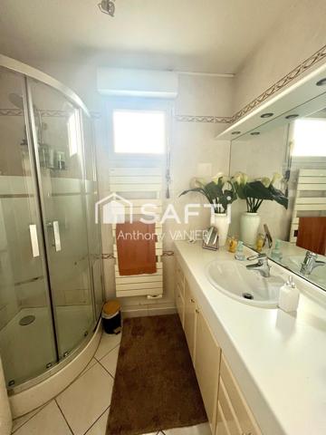 Spacieux T3 avec grande terrasse, balcon et double garage