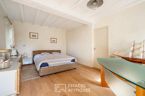 Ancienne tonnellerie avec vue à Pollionnay