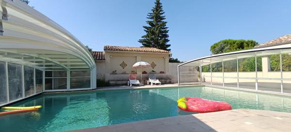 Saint-Romain-en-Viennois (84110) ENSEMBLE IMMOBILIER de 470 m2 habitables AVEC GITES-PISCINE- à 5 Min de VAISON-LA-ROMAINE