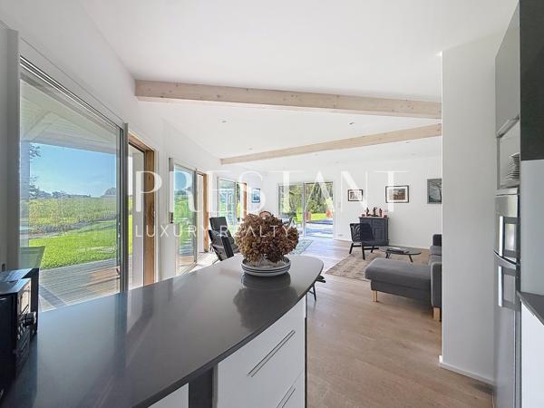Bidart – Maison contemporaine avec piscine et vue montagne, BIDART