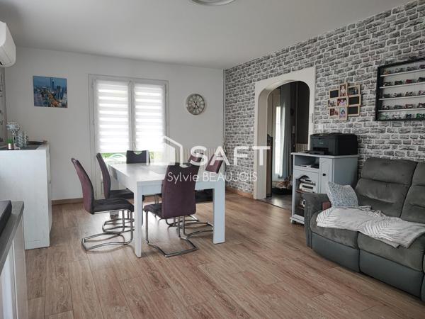 Plain-pied avec piscine, jardin et double garage