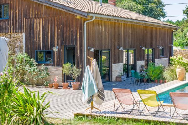 Charme authentique et confort contemporain à Salles