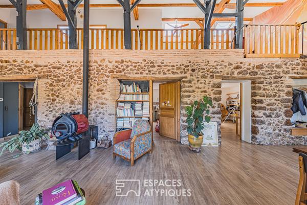 Charme authentique et confort contemporain à Salles