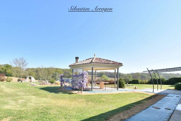 Propriete en pierre à vendre 8 pièces CANCON (47)