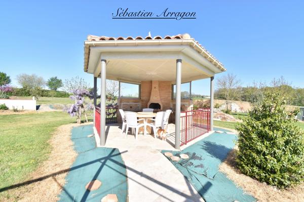 Propriete en pierre à vendre 8 pièces CANCON (47)