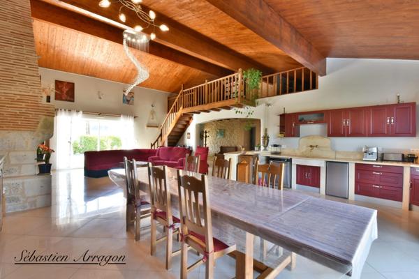 Propriete en pierre à vendre 8 pièces CANCON (47)