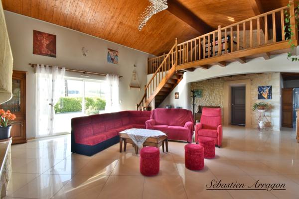 Propriete en pierre à vendre 8 pièces CANCON (47)