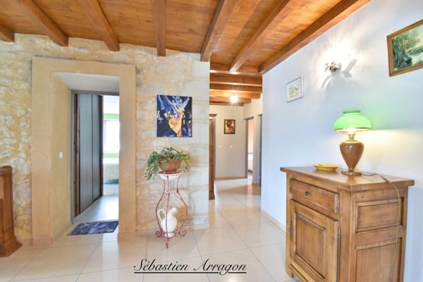 Propriete en pierre à vendre 8 pièces CANCON (47)