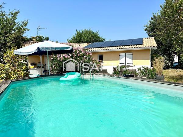 Quartier très recherché du "Pas des Moliets", au calme sans vis à vis