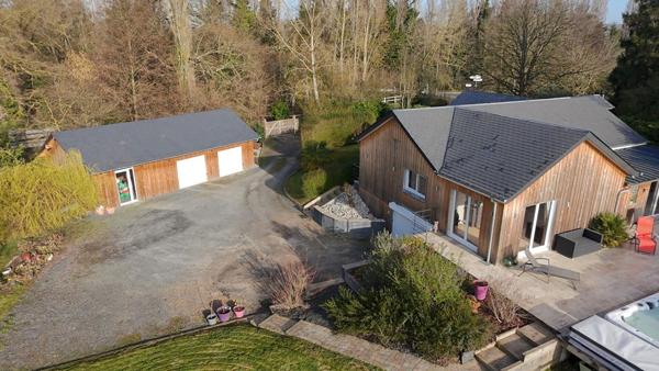 MAISON CONTEMPORAINE   RÉNOVATION RÉCENTE & CADRE PRIVILÉGIÉ