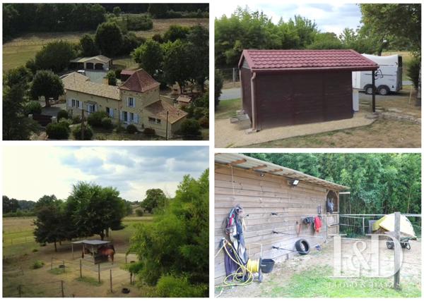 Propriété Equestre de 2,3 ha - Proche Bergerac et Saint-Emilion