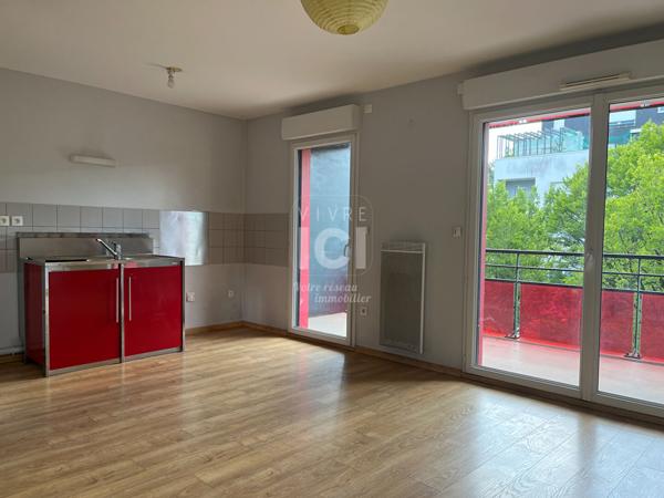 Appartement 3 pièces 61m² avec balcon