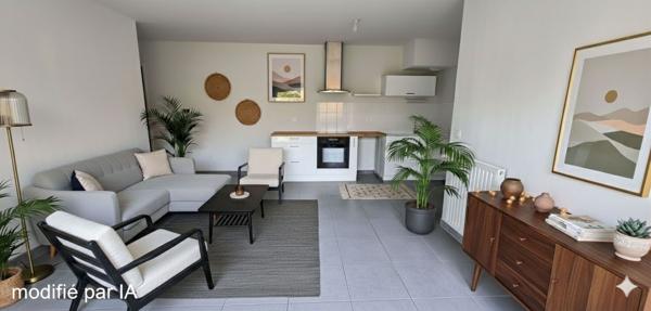 Appartement 3 pièces 61m² avec balcon