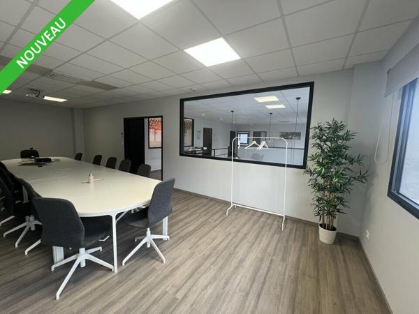 Bureaux neufs à vendre à Valence avec open space lumineux et parkings