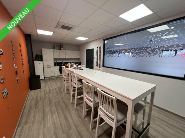 Bureaux neufs à vendre à Valence avec open space lumineux et parkings