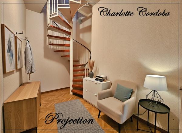 Maison de 4 pièces, grand terrain non attenant avec garage, petit budget