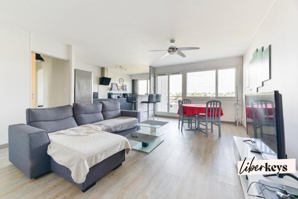 appartement T3 lumineux avec balcon et garage