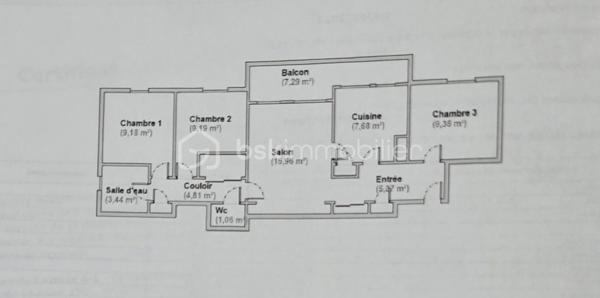 Appartement de 66 m²