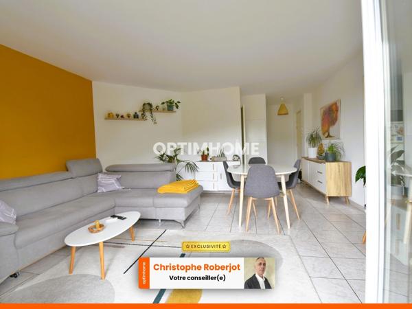 Joli appartement avec balcon et parking dans petite copropriété au pied de tous les commerces et transports de Châtenoy le royal