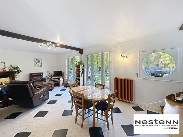 Maison 6 pièces sur villiers en bière cadre exceptionnel, amoureux des chevaux, de verdure sans vis à vis